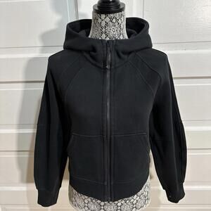 Lululemon Scuba Oversized Full Zip Size XS/S Charcoal Black $138